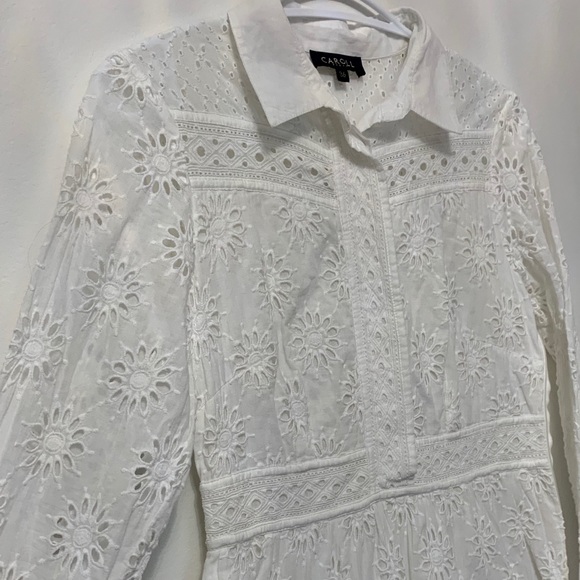 Lace Dress - Long Sleeves - Picture 4 of 10